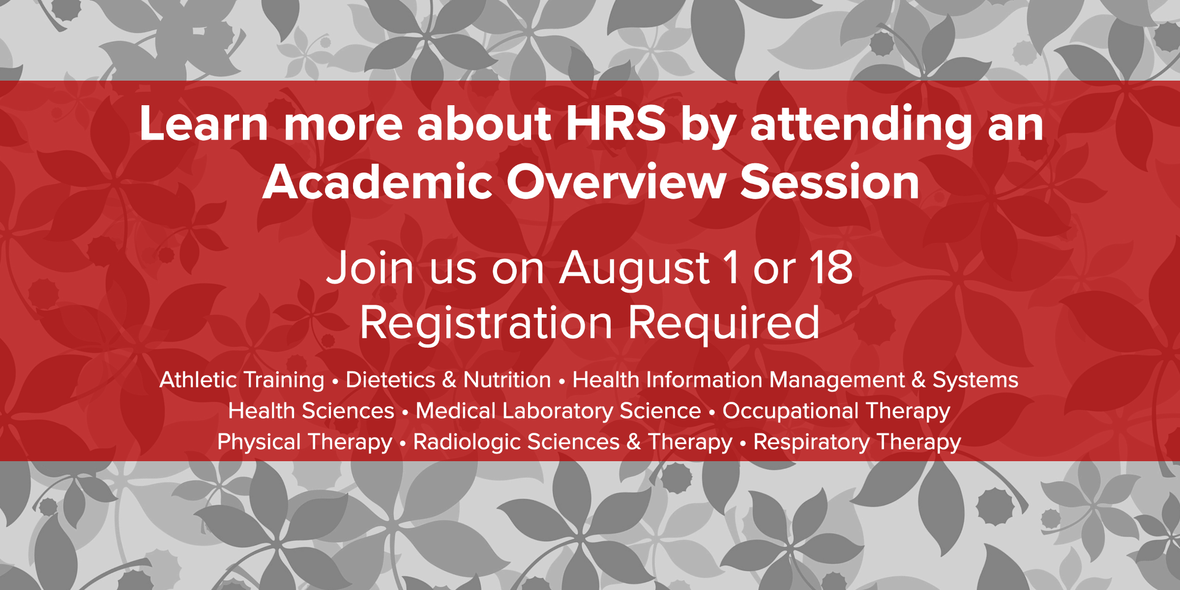 HRS Overview Session