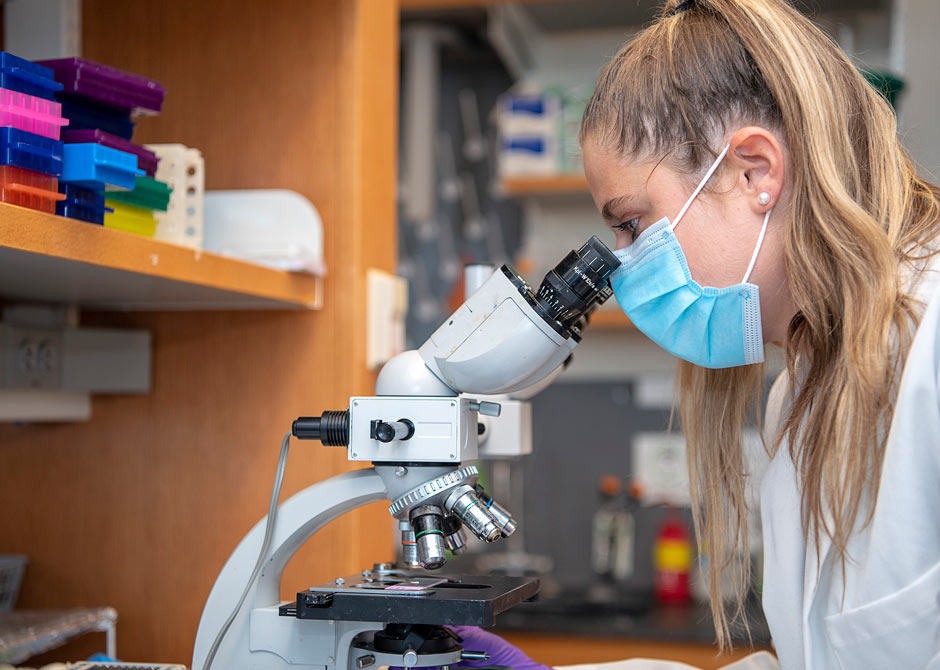 Lab worker