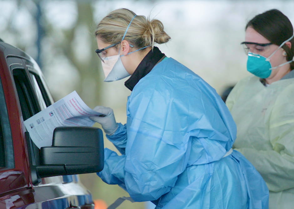 COVID-19 testing for patients undergoing certain procedures and all admitted patients enhanced safety