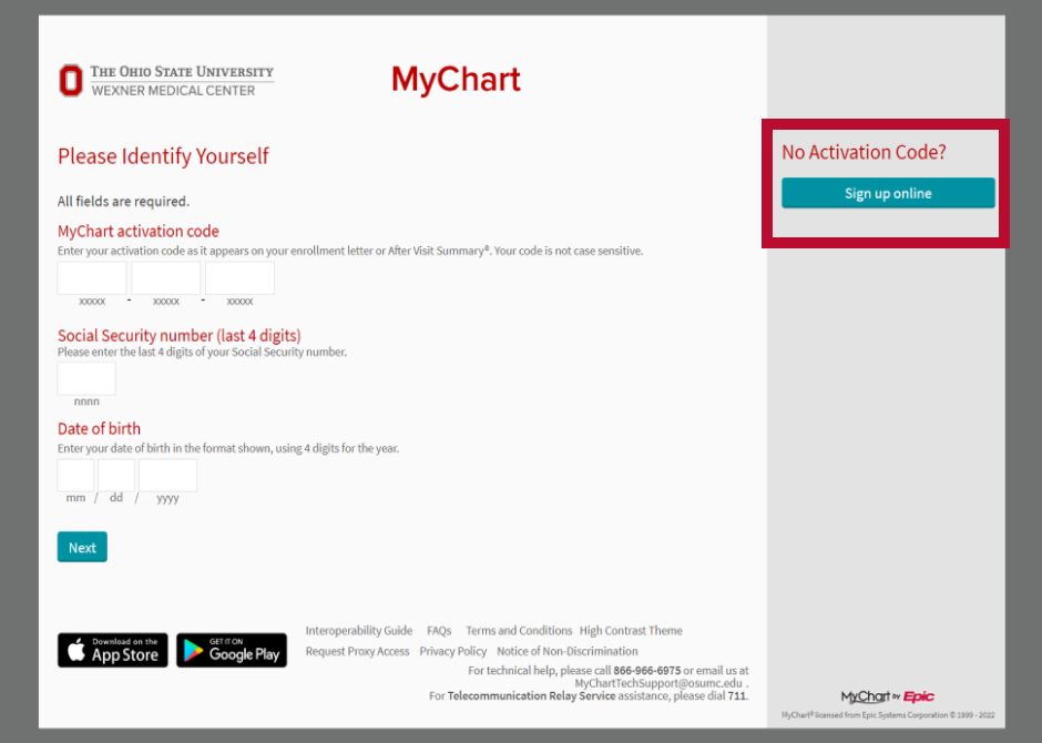 2 MyChart Activation 1
